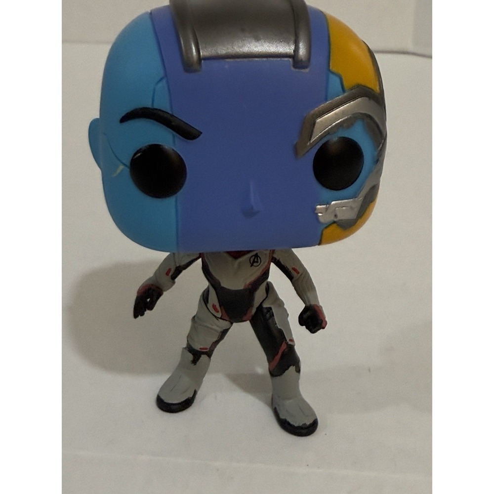 Funko Pop Marvel Avengers Endgame Nebula 450 Team Suit Vinyl Figure Bobble-Head